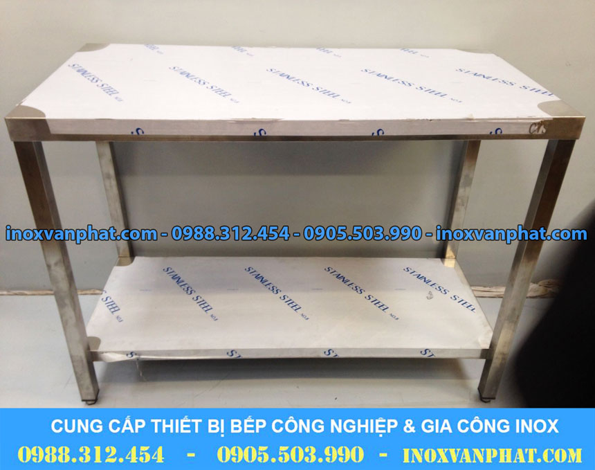 Bàn bếp inox sản xuất tại Inox Vạn Phát