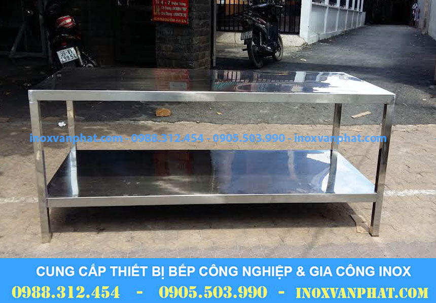 Bàn bếp inox giá cạnh tranh