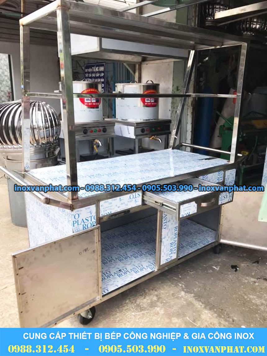 Tủ inox công nghiệp sản xuất tại Inox Vạn Phát
