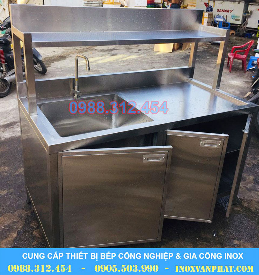 Tủ inox có bồn rửa chất lượng