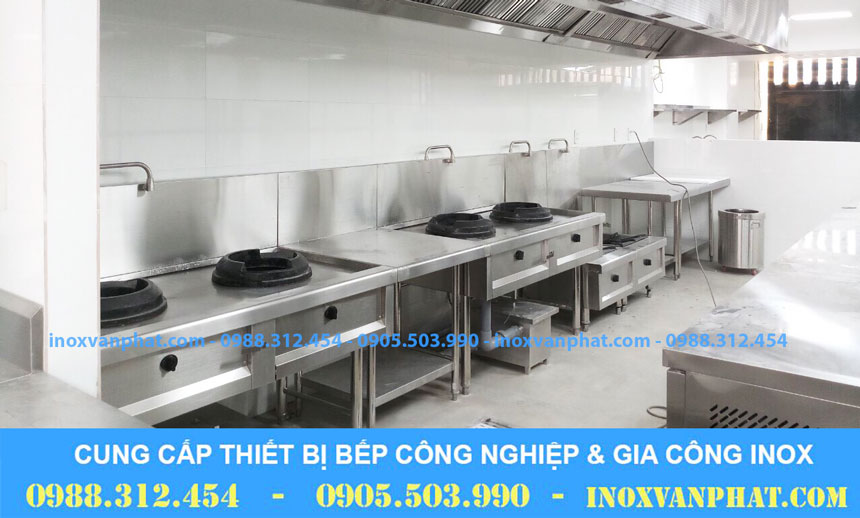 Bẫy mỡ inox áp dụng tại các gian bếp