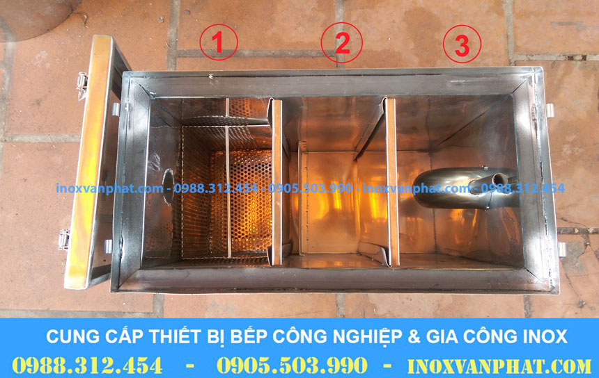 Bẫy mỡ inox sản xuất tại Inox Vạn Phát