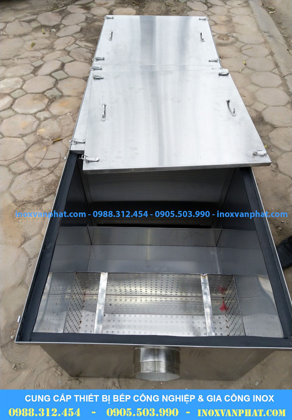 Bẫy mỡ inox chất lượng 