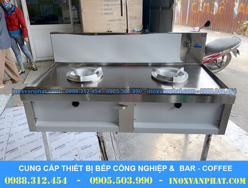 Bếp 2 họng kiềng tô