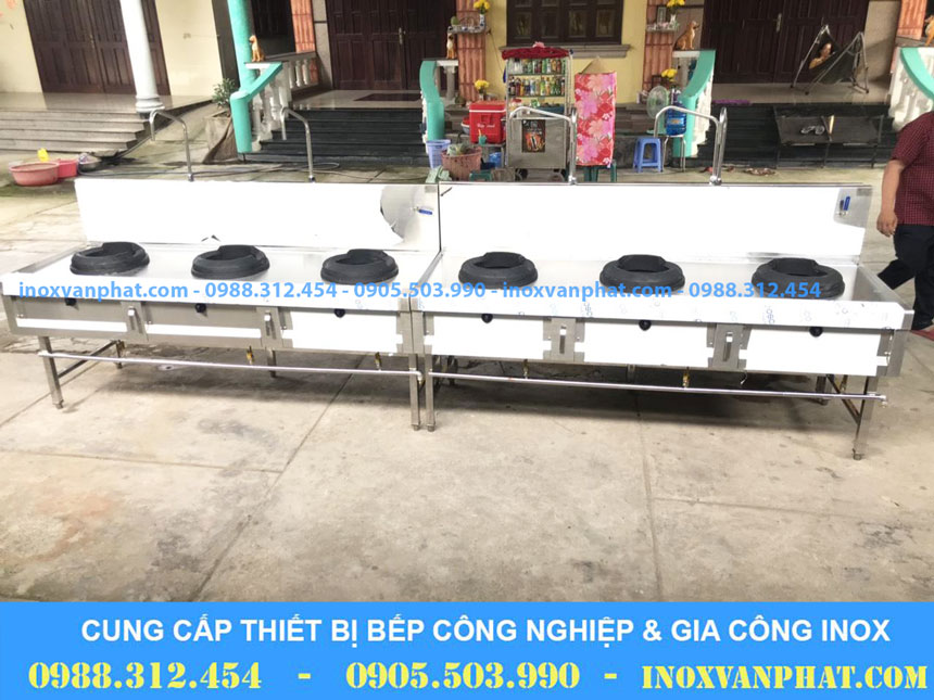 Bếp á công nghiệp sản xuất từ inox 304