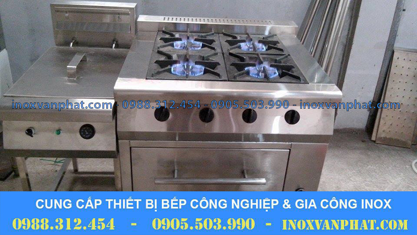 Bếp âu công nghiệp hiện đại