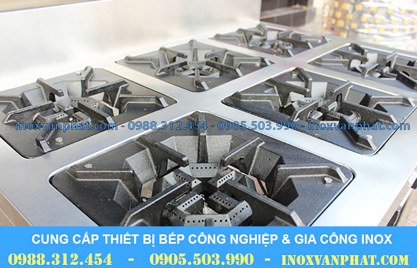 Bếp âu công nghiệp 6 họng