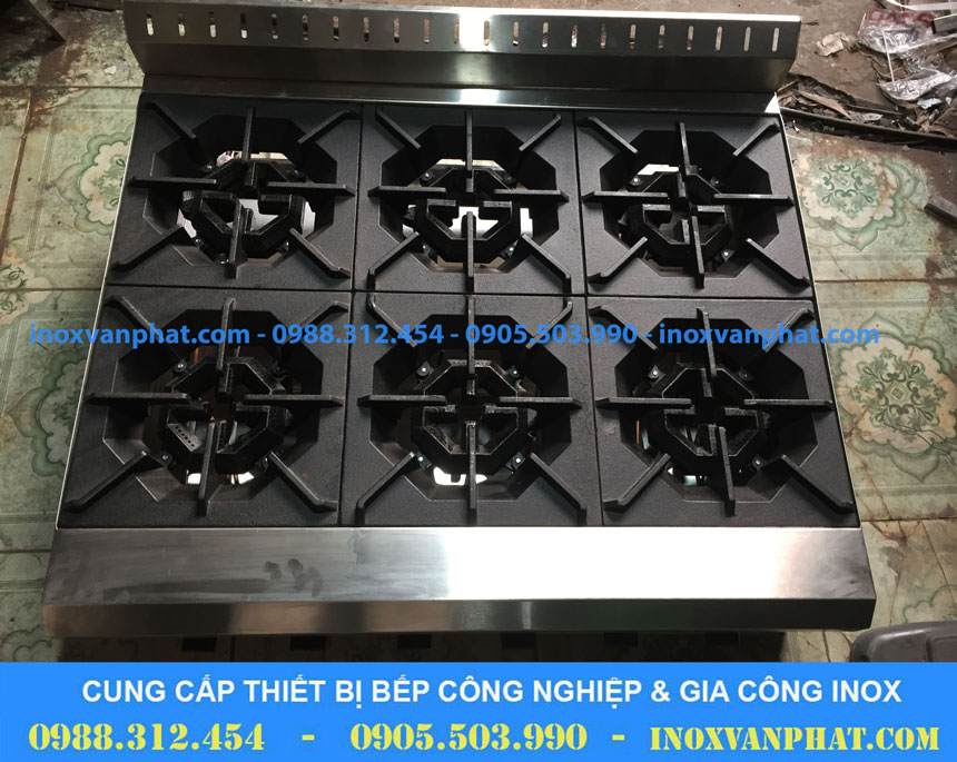 Bếp âu 6 họng
