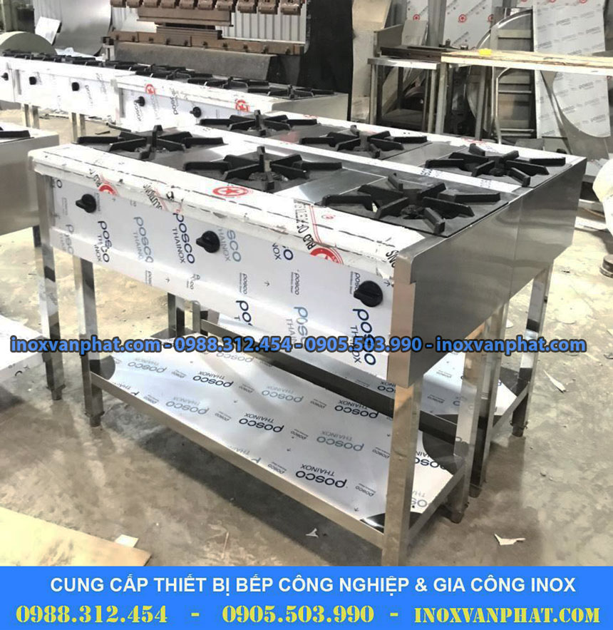 Bếp âu công nghiệp cung cấp tại Inox Vạn Phát