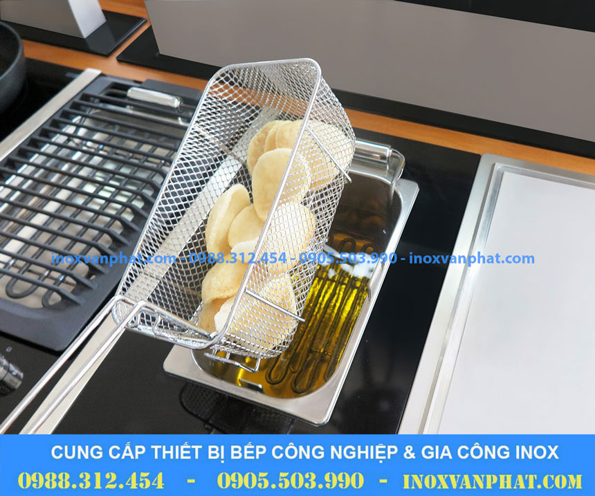 Bếp chiên cung cấp tại Inox Vạn Phát