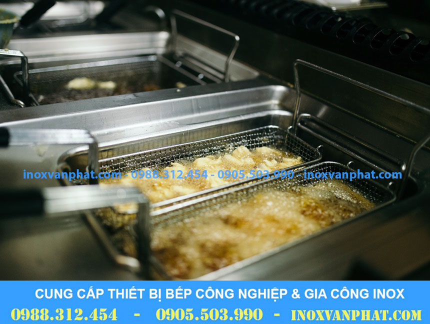 Bếp chiên công nghiệp 