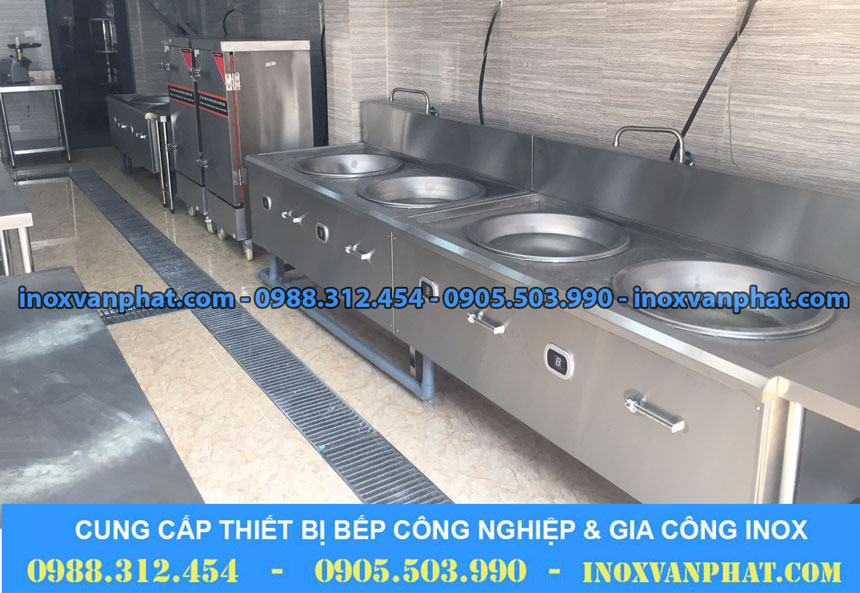 Bếp điện từ áp dụng tại các gian bếp