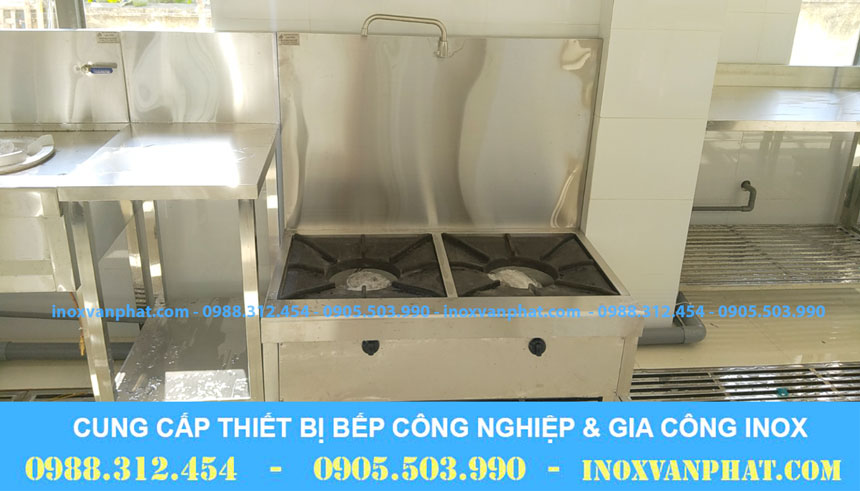 Bếp hầm inox áp dụng tại các gian bếp