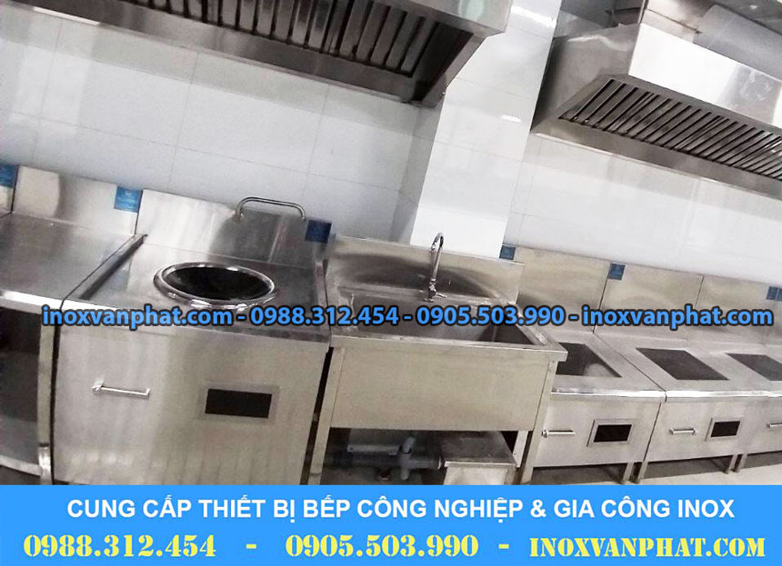 Bếp từ công nghiệp áp dụng tại các gian bếp