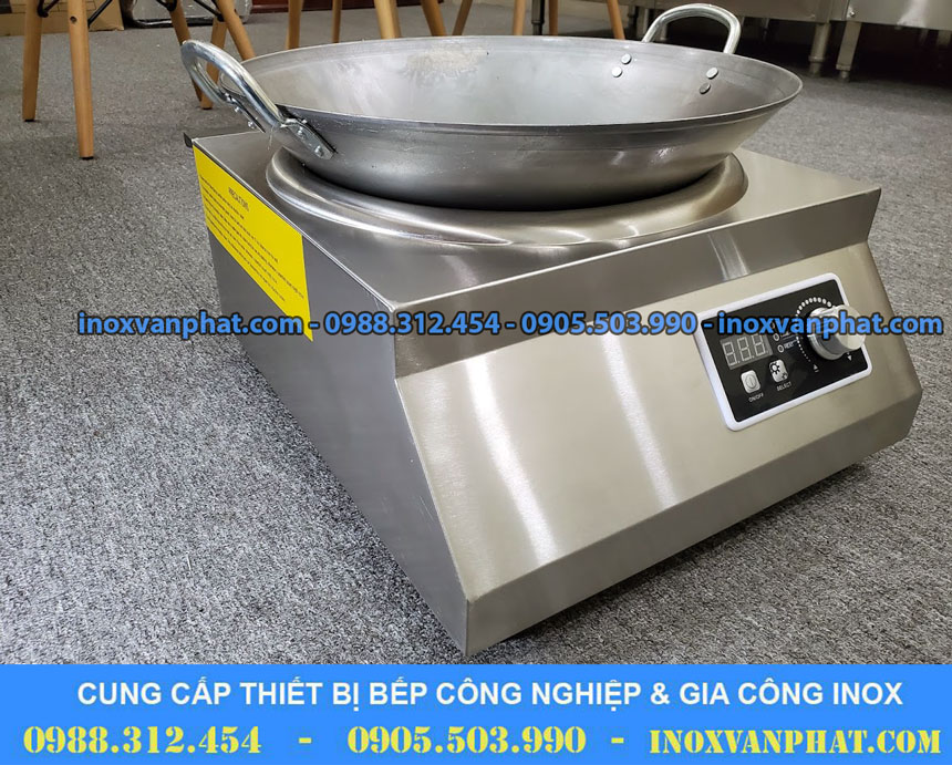 Bếp từ công nghiệp sản xuất từ inox cao cấp