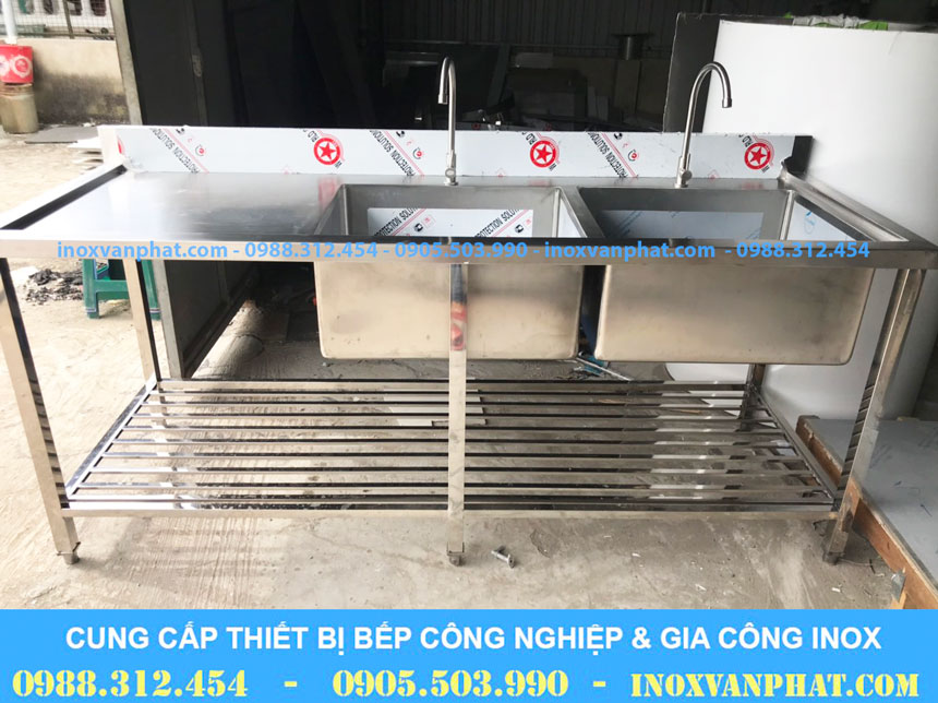 Chậu rửa inox công nghiệp   