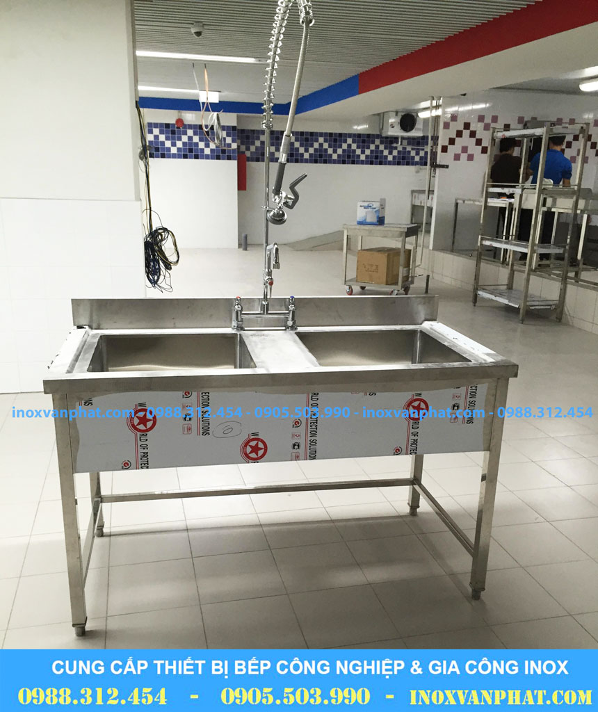Bồn rửa inox công nghiệp