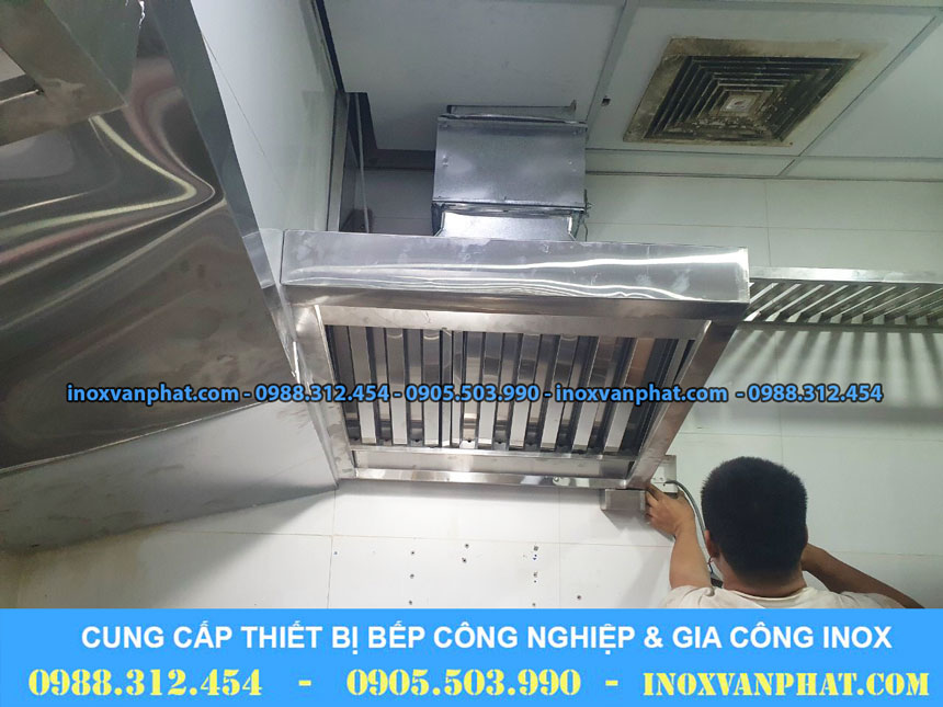 Thi công hệ thống hút khói 
