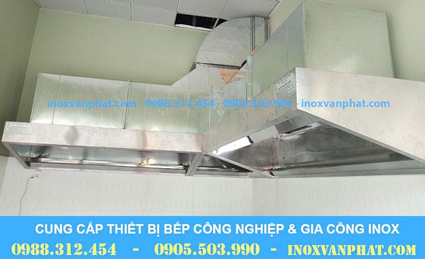 Chụp hút khói sản xuất tại Inox Vạn Phát