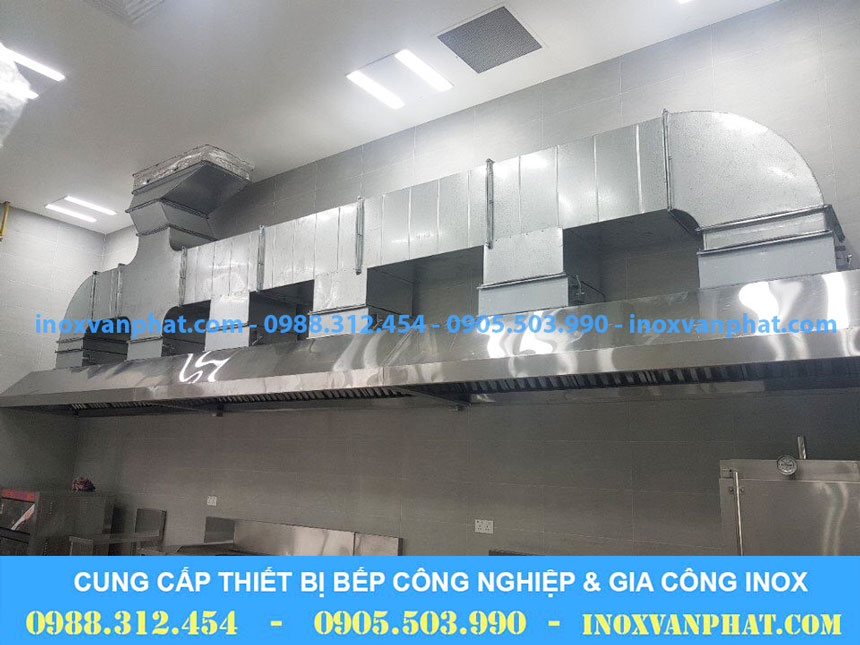 Chụp hút khói sản xuất tại Inox Vạn Phát