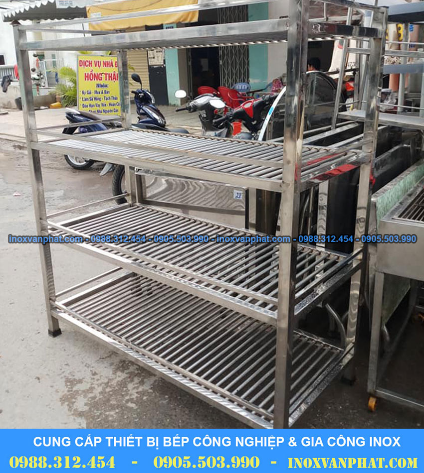 Kệ inox công nghiệp giá cạnh tranh