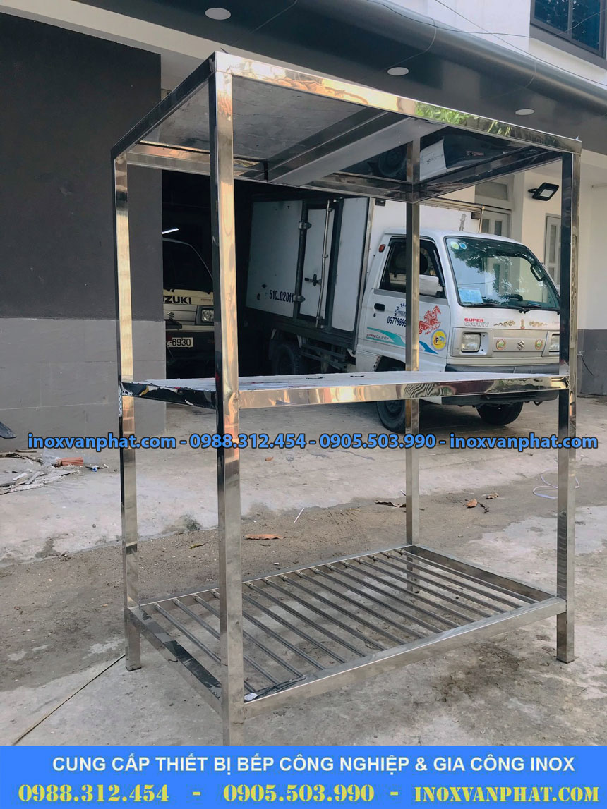 Kệ inox công nghiệp giá tốt