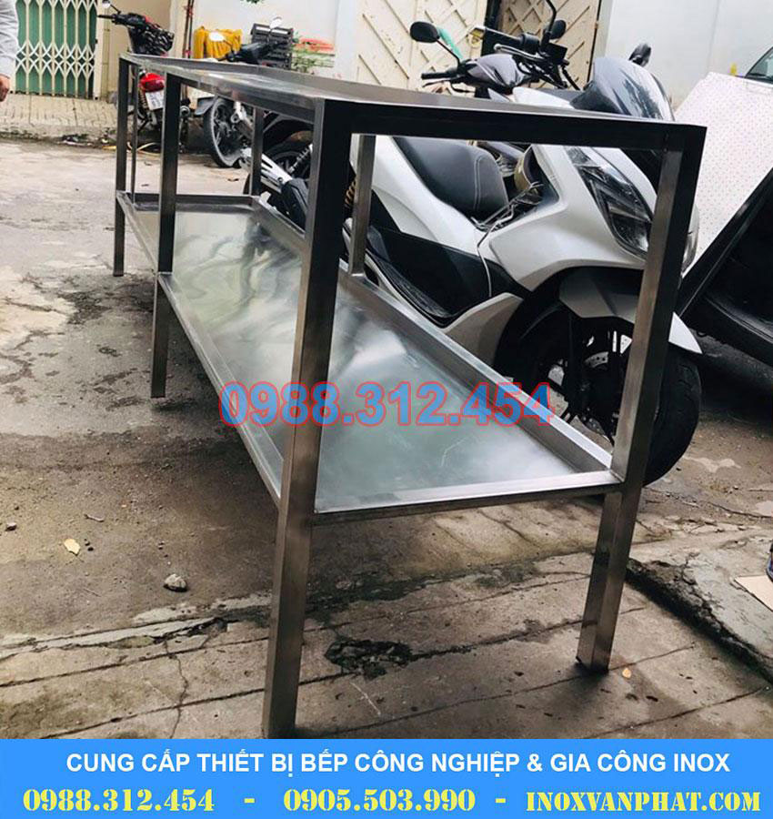 Kệ phẳng inox công nghiệp