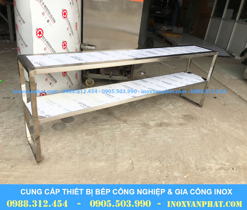 Kệ bếp để bàn 2 tầng