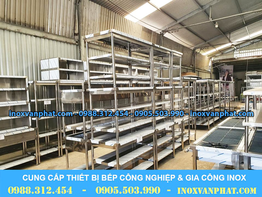 Kệ inox công nghiệp 