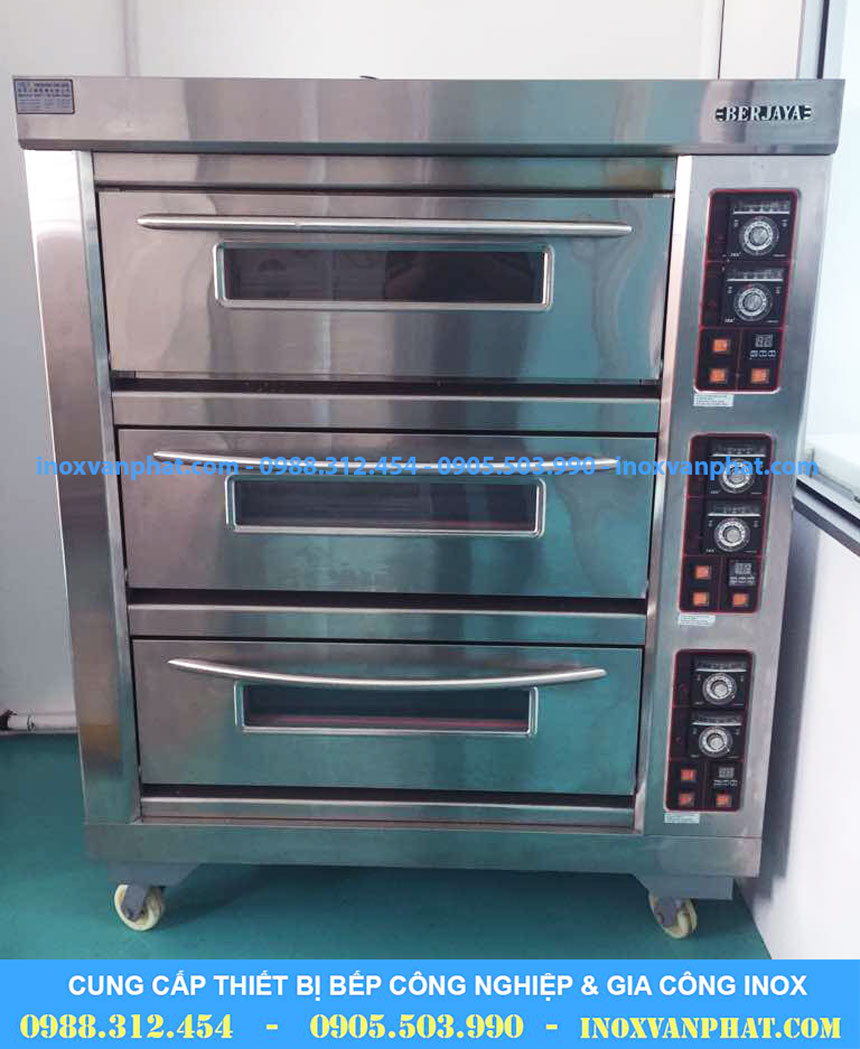 Lò nướng bánh 3 tầng