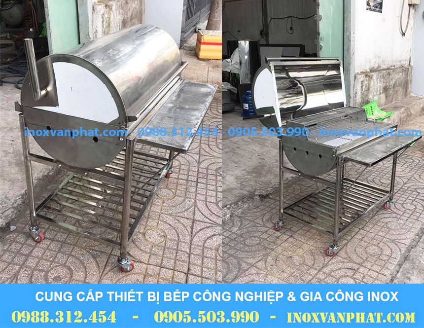 Lò nướng than inox 304 cao cấp