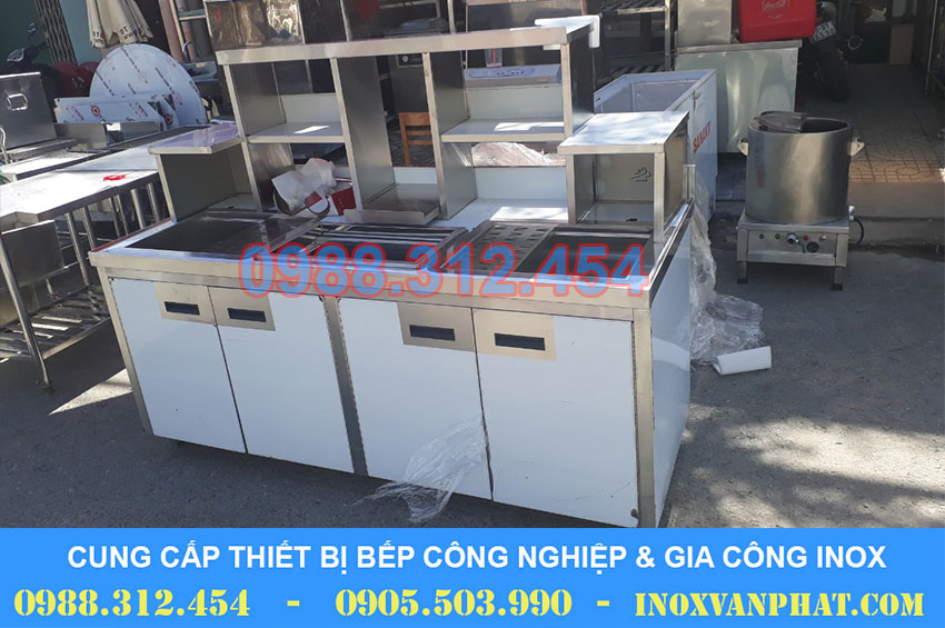 Quầy bar inox hiện đại