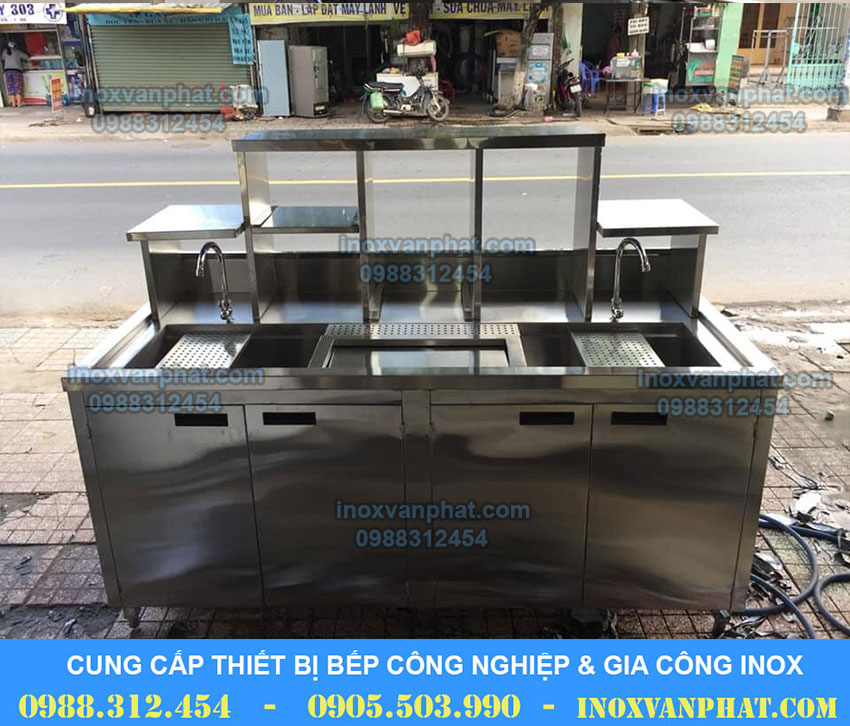 Quầy bar inox