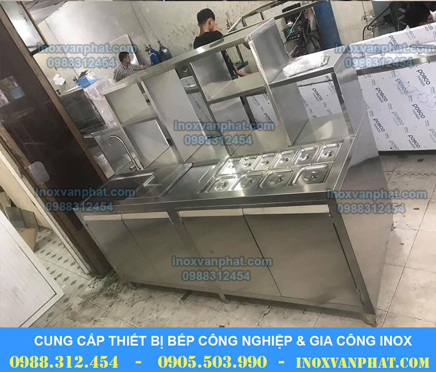 Quầy bar inox