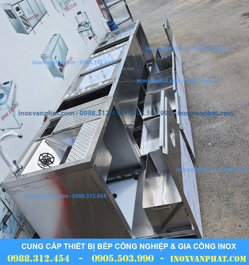 Quầy pha chế inox 