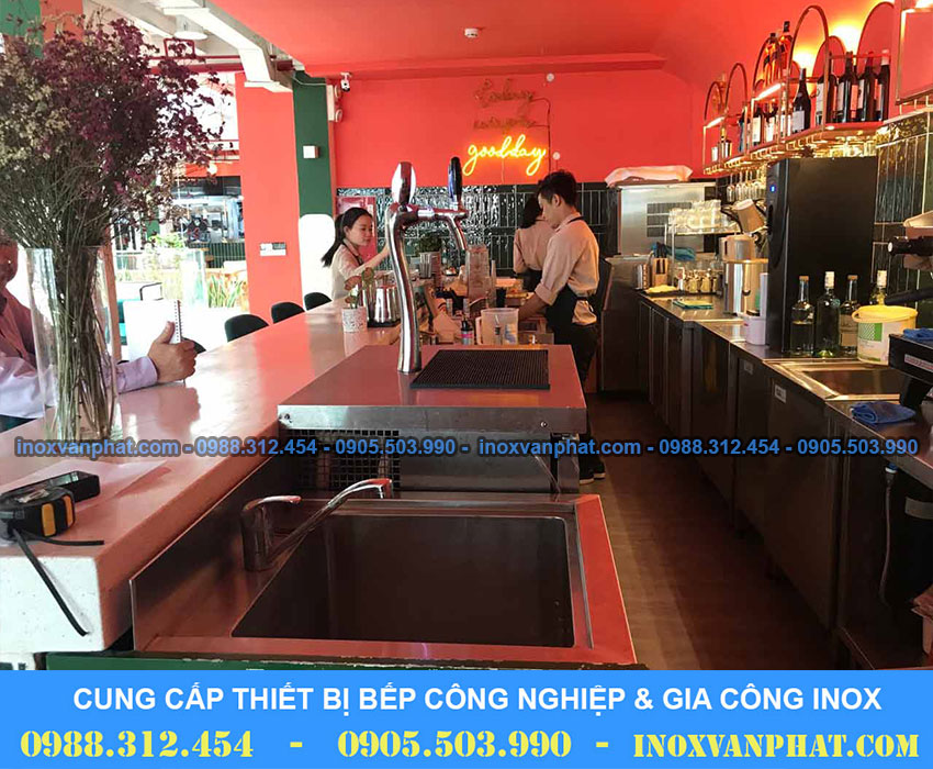Quầy pha chế trà sữa
