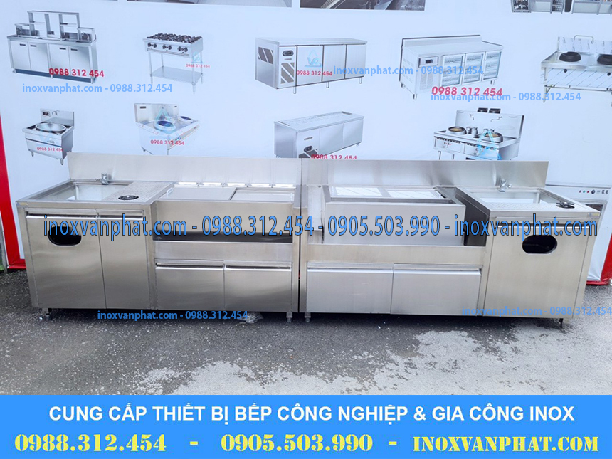Quầy pha chế inox