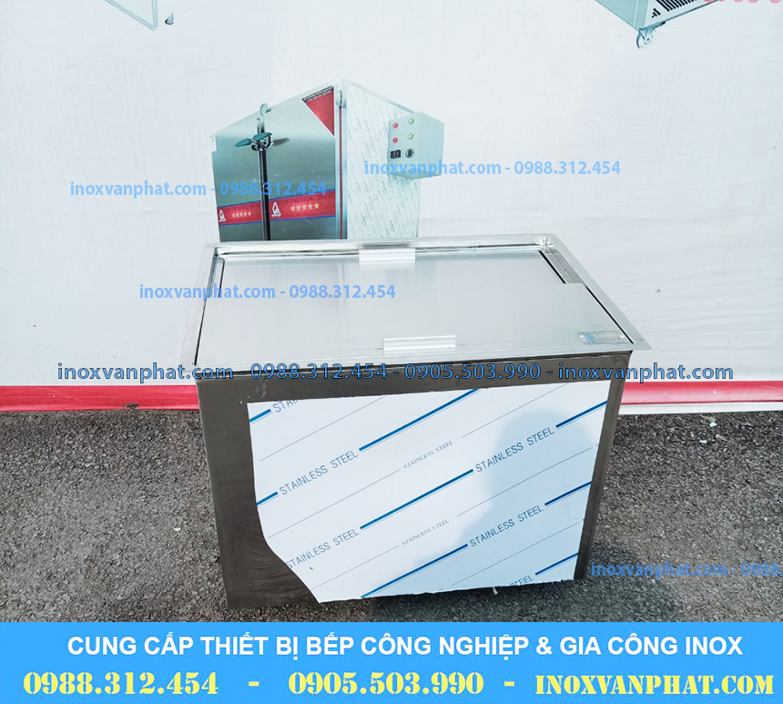 Thùng chứa đá inox