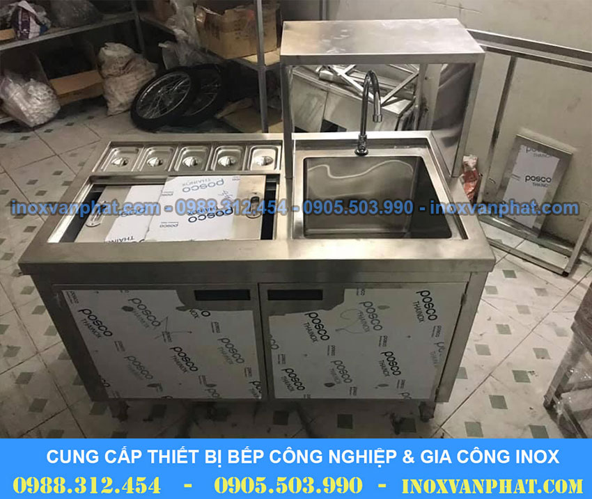 Thùng chứa đá quầy bar