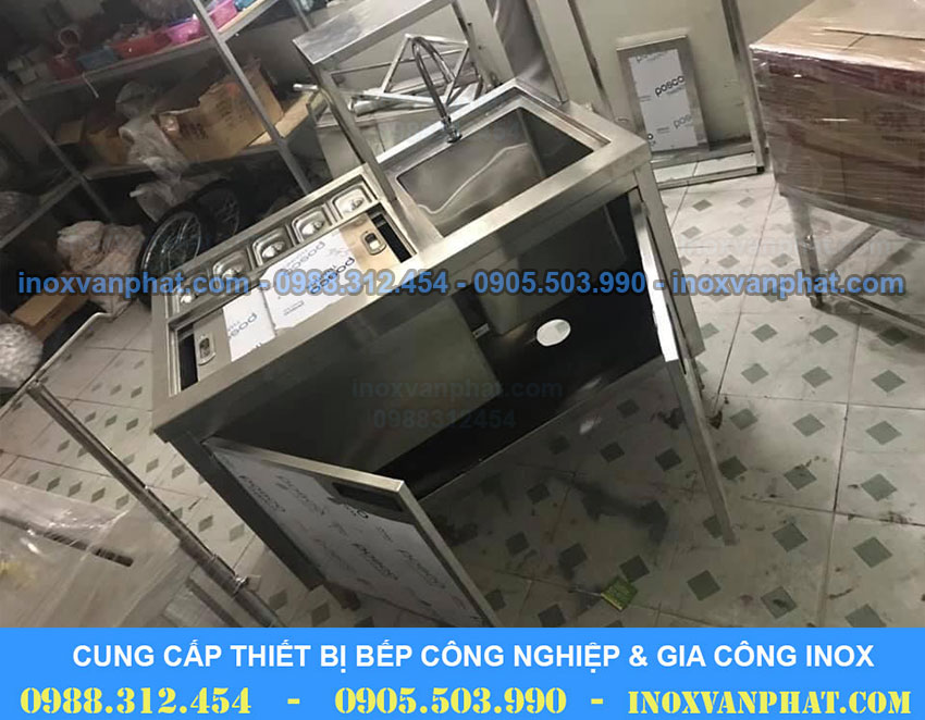 Thùng chứa đá quầy bar