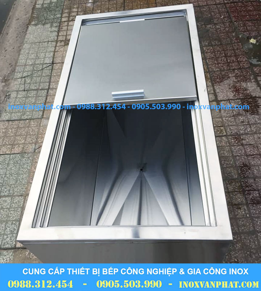 Thùng đựng đá inox