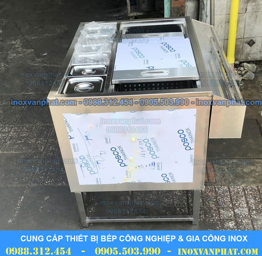 Thùng đựng đá inox