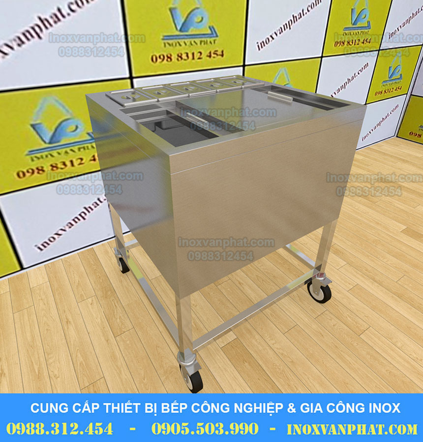 Thùng đựng đá inox