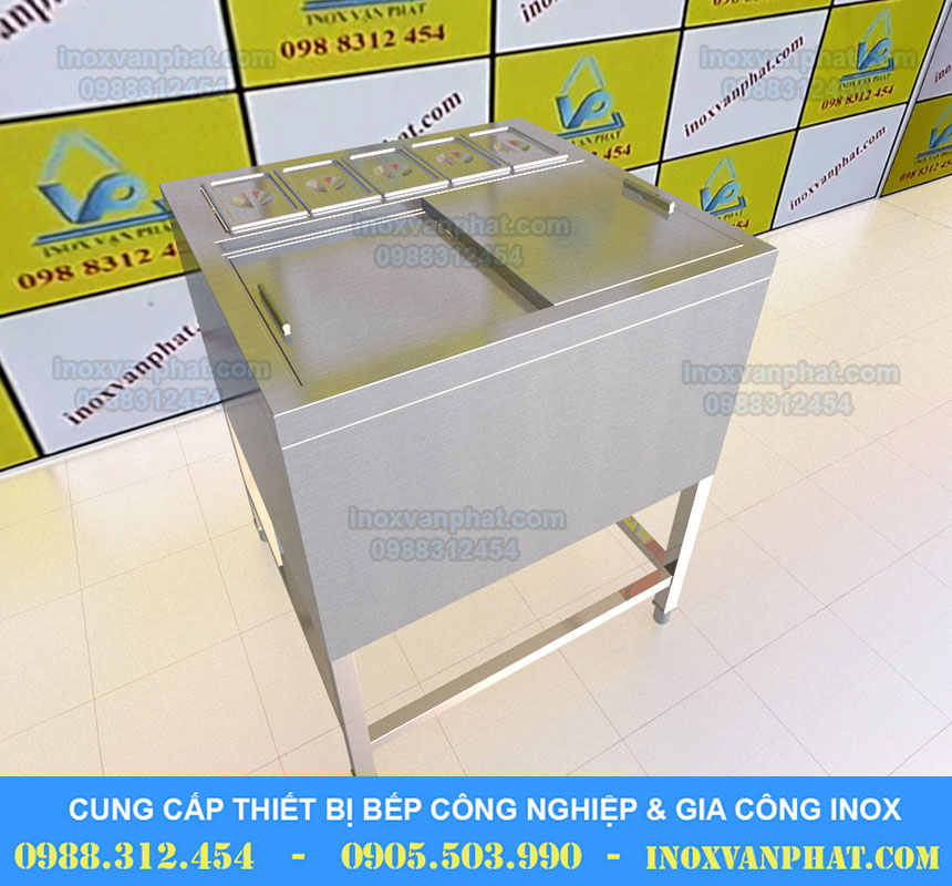 Thùng đựng đá inox