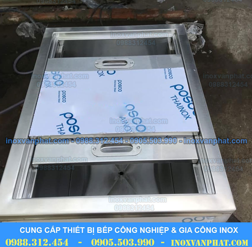 Thùng đựng đá inox