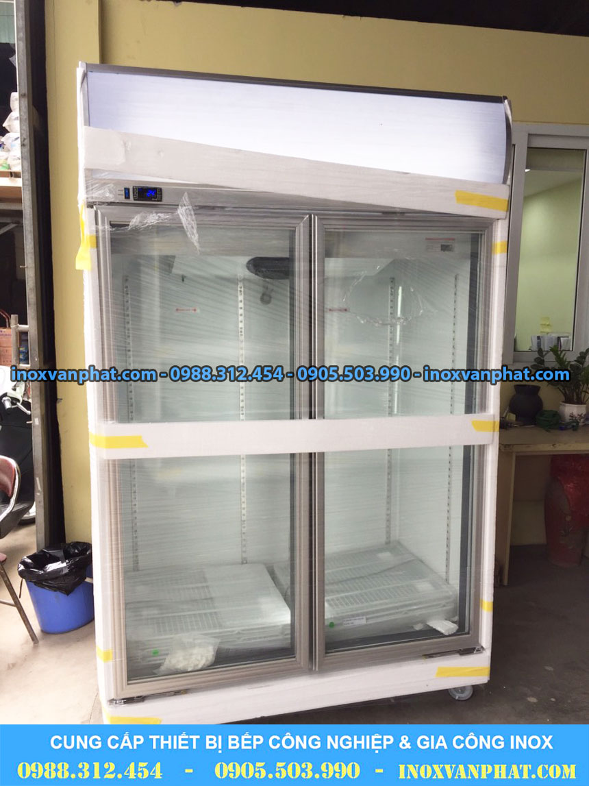 Tủ lạnh trưng bày cung cấp tại Inox Vạn Phát