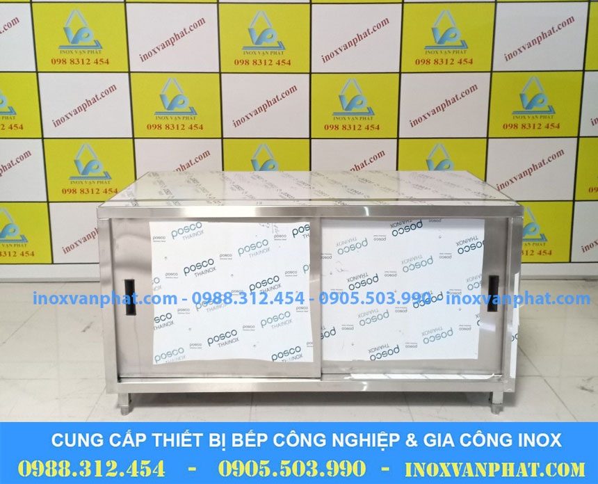 Tủ inox công nghiệp sản xuất tại Inox Vạn Phát