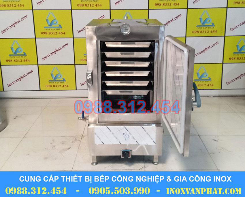 Tủ nấu cơm sản xuất tại Inox Vạn Phát