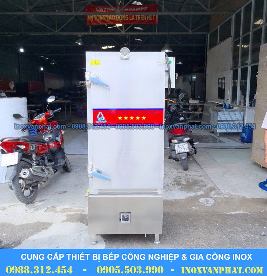 Tủ nấu cơm inox 304 cao cấp 