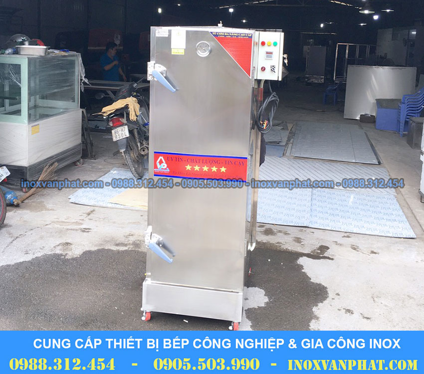Tủ nấu cơm inox 304